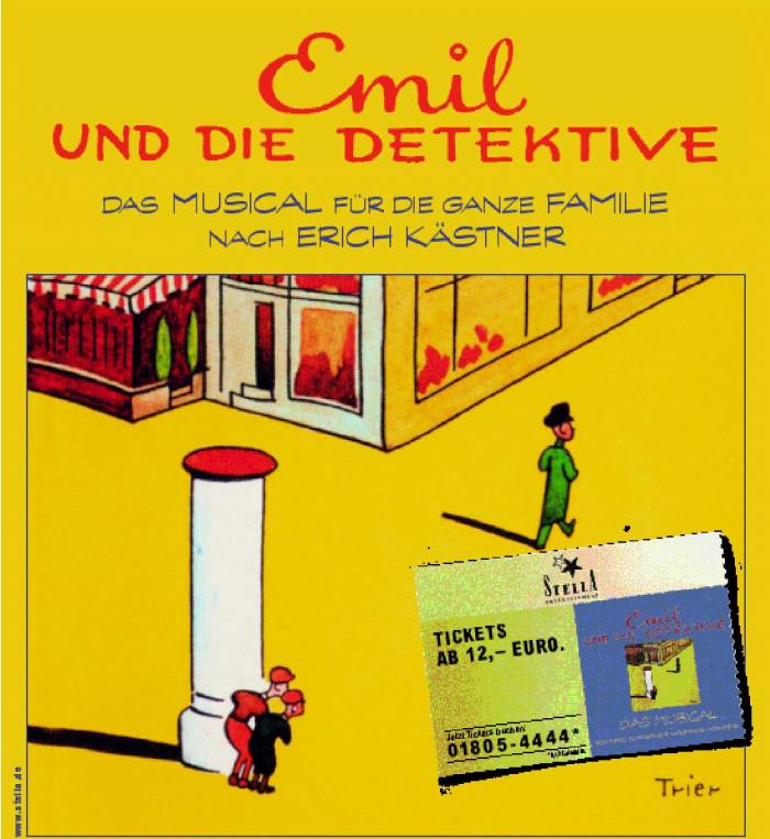 Emil und die Detektive - Das Musical für die ganze Familie nach Erich Kästner